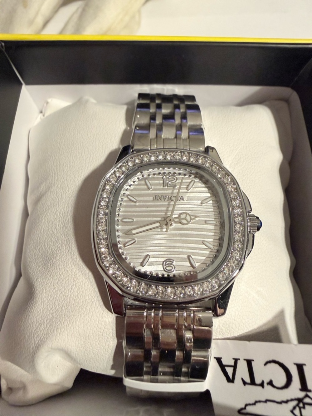 Invicta Wildflower Ember Women's Watch - 31mm, Steel, Real Austrian Pave Crystal